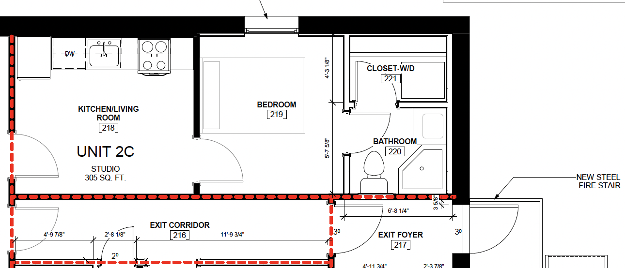 Apartment 2C - District Flats Apartments for Rent Pascagoula